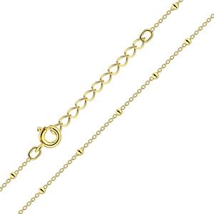 14k Gold Silver Necklace